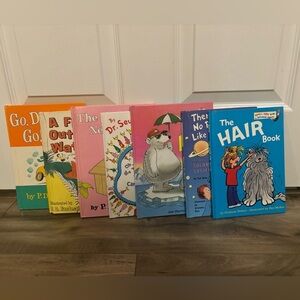 Lot of 7 Vintage Dr Seuss Books, read